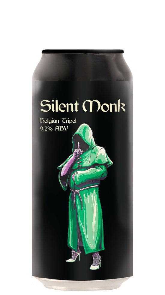 Double Vision Silent Monk Belgian Tripel 440ml can