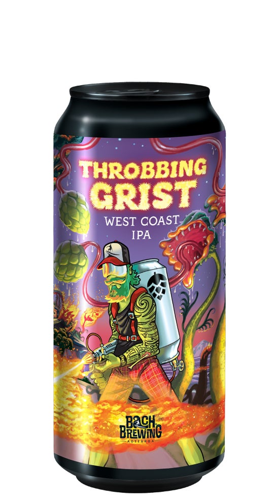 Bach Brewing Throbbing Grist West Coast IPA 440ml can