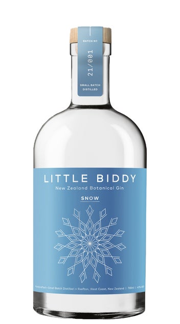  Little Biddy Snow Gin 700ml bottle