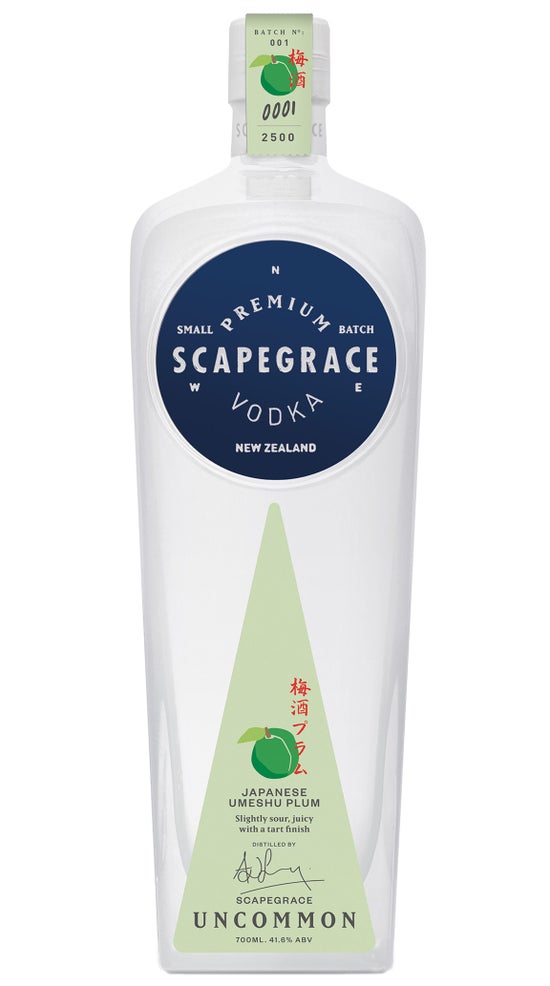 Scapegrace Vodka Umeshu Plum 700ml bottle