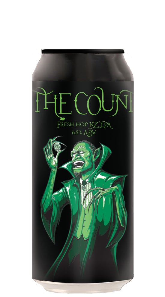 Double Vision The Count Fresh Hop NZ IPA 440ml can