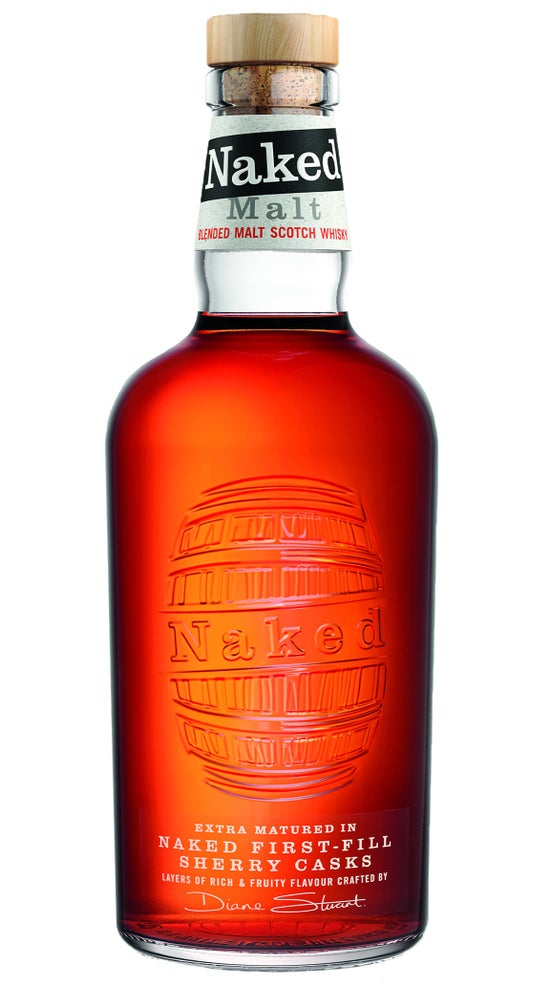 The Naked Malt Blended Scotch Whisky 700ml bottle