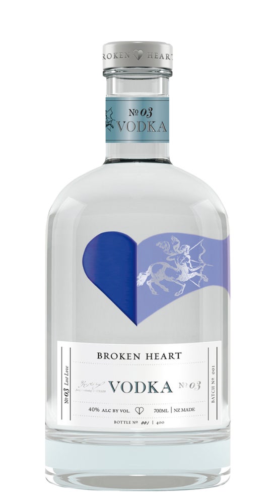 Broken Heart Vodka 700ml bottle
