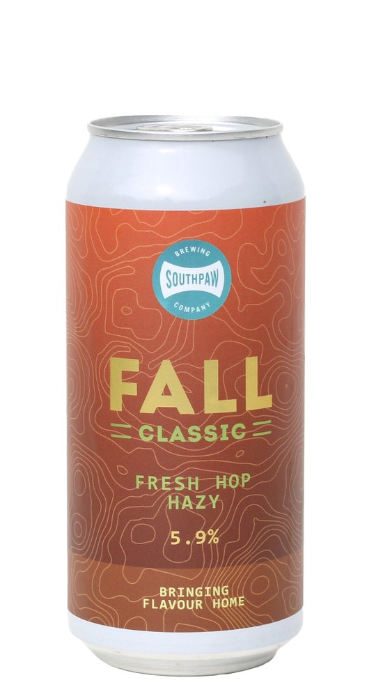 Southpaw Brewing Fall Classic Fresh Hop Hazy IPA 440ml can