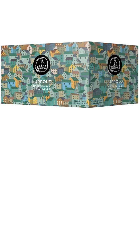 8 Wired Luppolo Hoppy Italian Pilsner 6 pack