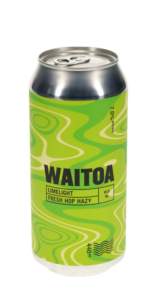 Waitoa Brewing Limelight Fresh Hop Hazy IPA 440ml can