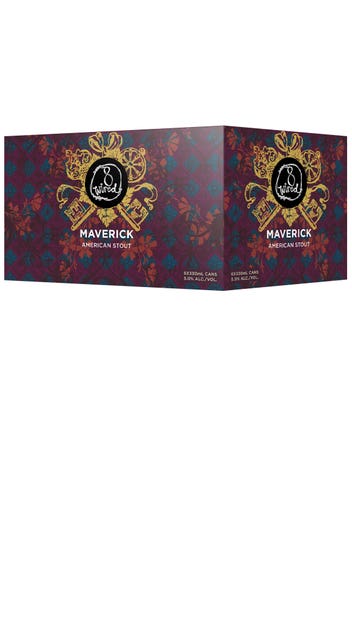  8 Wired Maverick Stout 6 pack