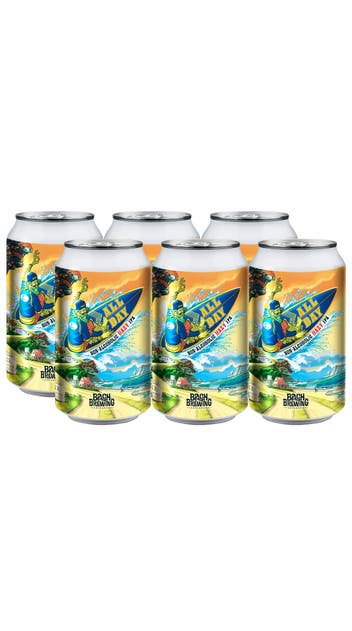  Bach Brewing All Day HAZY Non Alcoholic  IPA 6pk