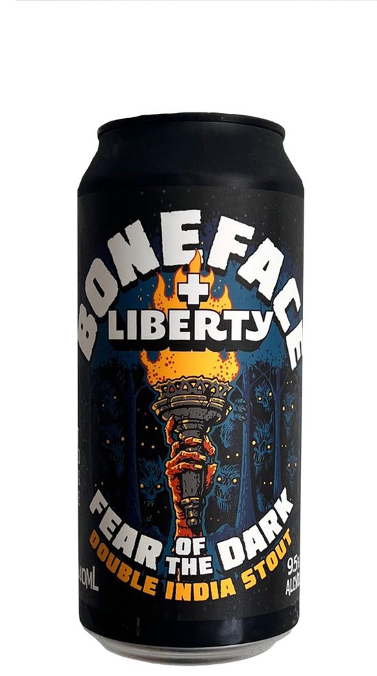 Boneface x Liberty Fear of the Dark Double India Stout 440ml