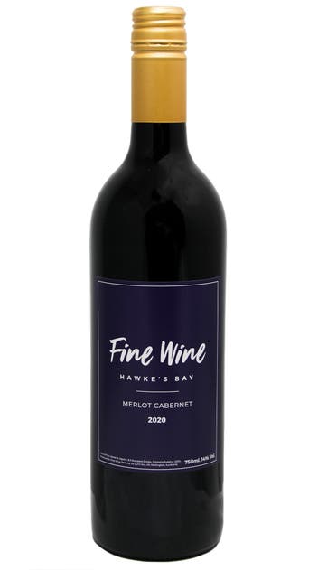 2020 Fine Wine Delivery Hawke&#039;s Bay Merlot Cabernet