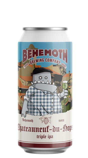  Behemoth Brewing Chateauneuf du Hops Triple IPA 440ml