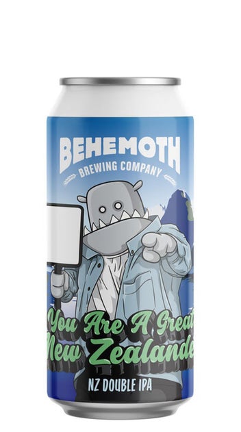  Behemoth Brewing You Are A Great New Zealander NZ Double IPA 440ml