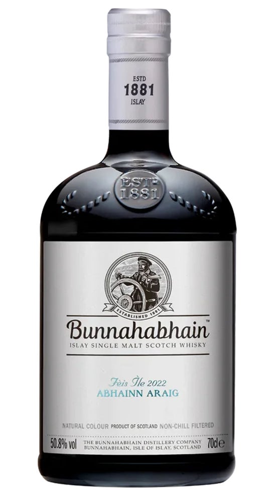 Bunnahabhain Abhainn Araig 2022 Feis Isle Single Malt Scotch Whisky 50.8%