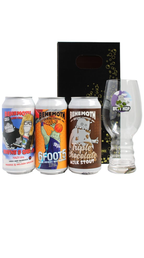 Behemoth Birthday Mixed Pack 3x 440ml + Glass