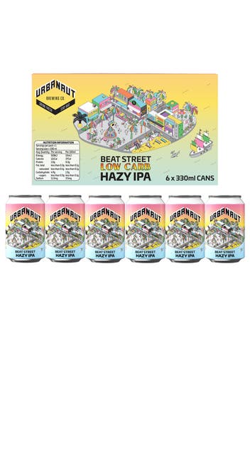  Urbanaut Beat Street Low Carb Hazy IPA 6pk