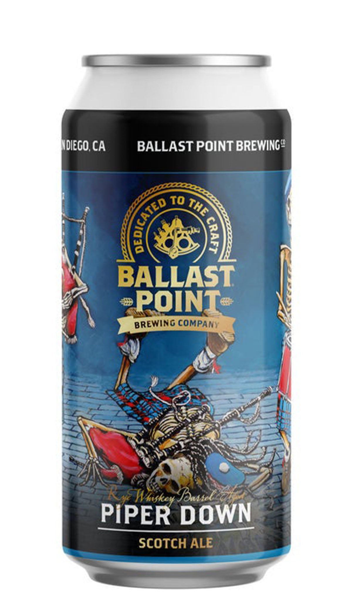 Ballast Point Piper Down Rye Whiskey Barrel Aged Scotch Ale