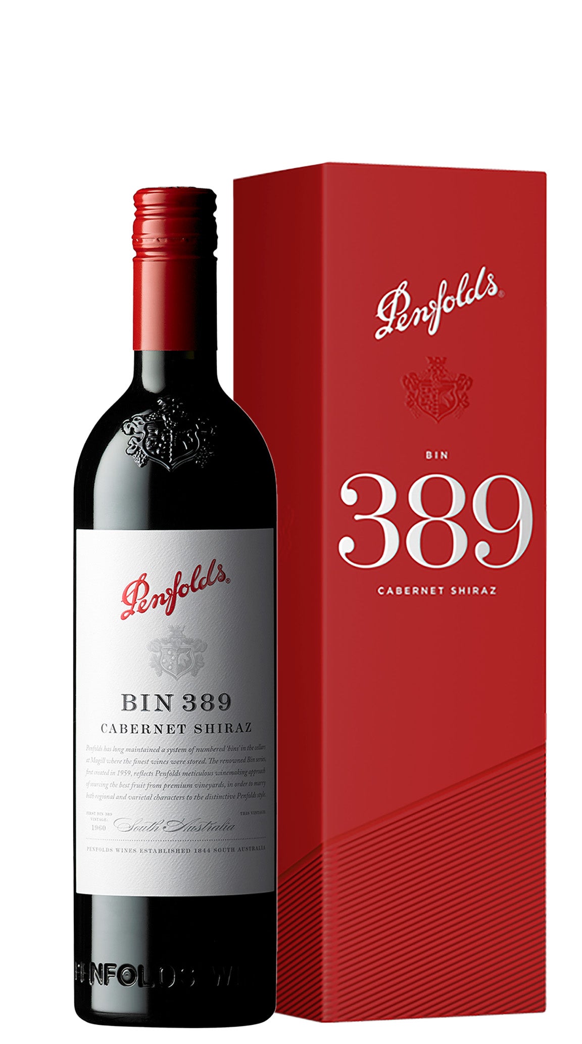 2020 Penfolds Bin 389 Cabernet Shiraz Gift Box - Fine Wine Delivery