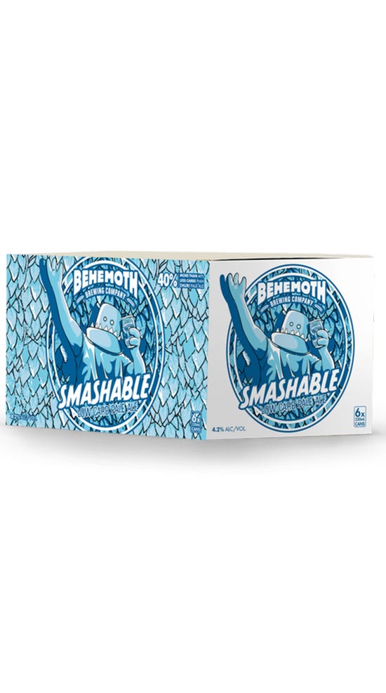 Behemoth Brewing Smashable Low Carb Pale Ale 6pk