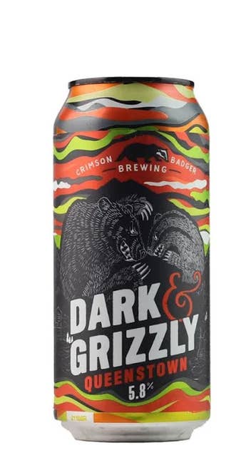  Crimson Badger Brewing Dark and Grizzly Ginger Bear 440ml