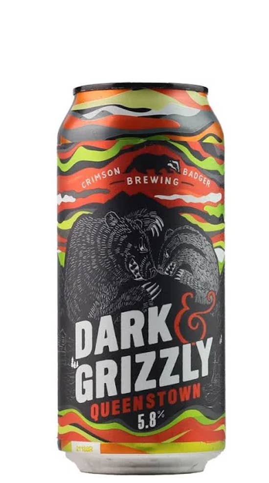 Crimson Badger Brewing Dark and Grizzly Ginger Bear 440ml