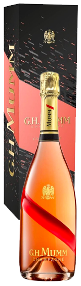  Champagne Mumm Grand Cordon Rose Giftbox