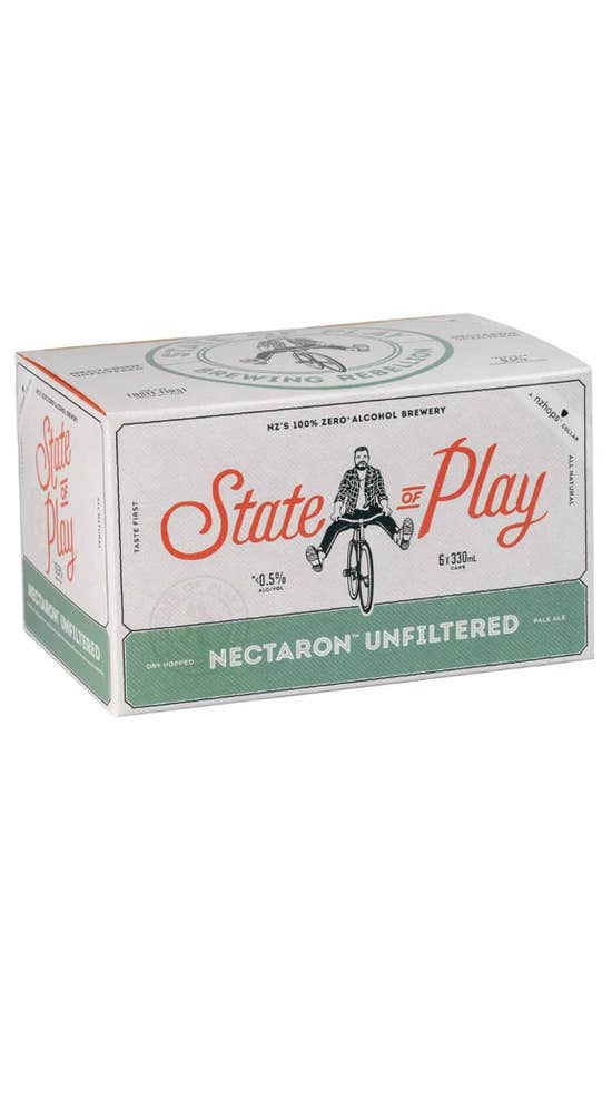 State of Play Nectaron Unfiltered 0% Pale Ale 6pk