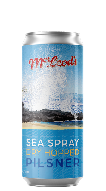  McLeod&#039;s Sea Spray Dry Hopped Pilsner 440ml