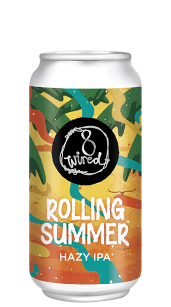  8 Wired Rolling Summer Hazy IPA 440ml