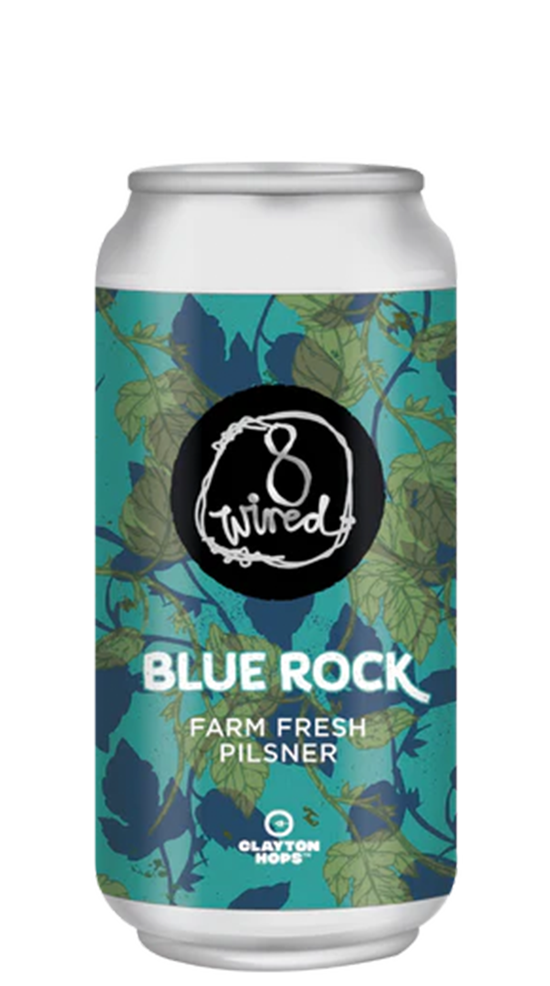 8 Wired Blue Rock Farm Fresh Pilsner 440ml