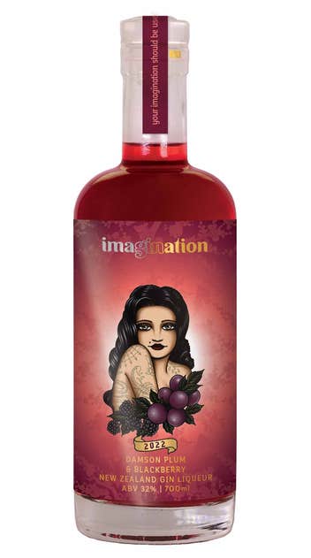  Imagination Damson Plum &amp; Blackberry Gin Liqueur 700ml