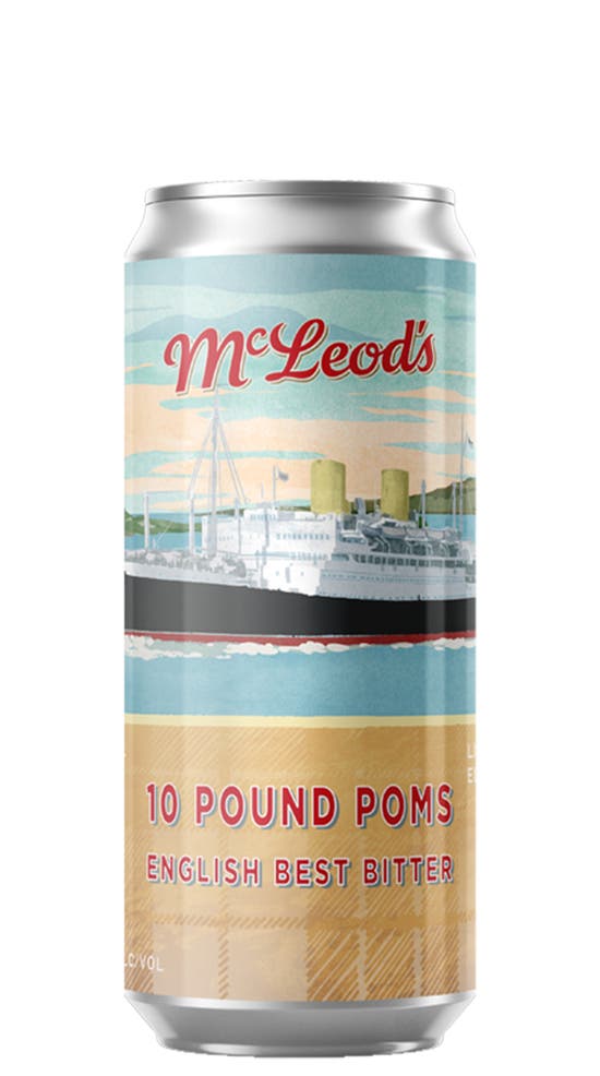 McLeod's 10 Pound Pom Best Bitter 440ml