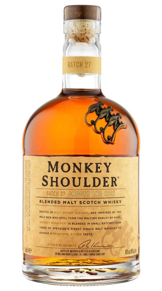 Monkey Shoulder Triple Malt Whisky 1L