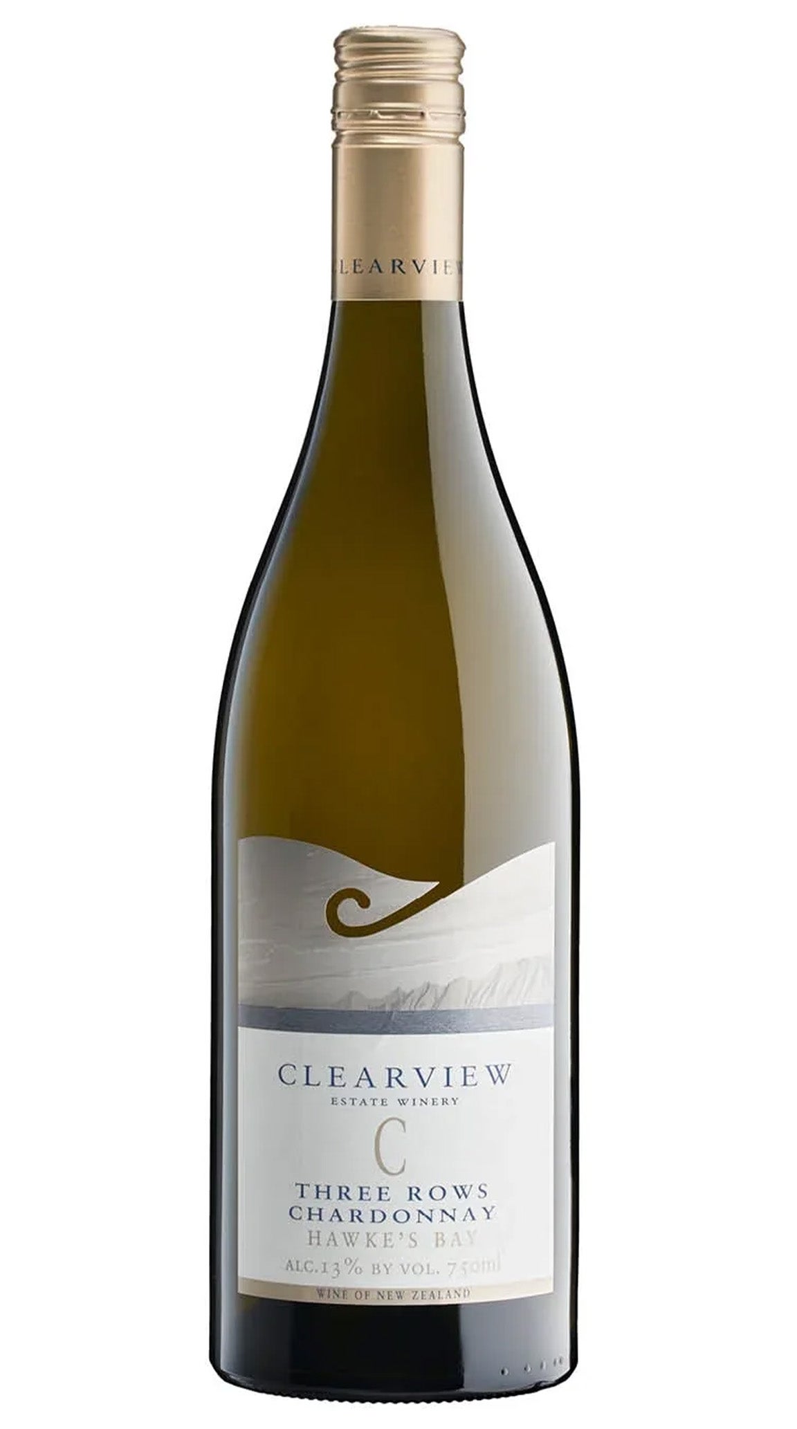 2021 Clearview Estate Three Rows Chardonnay Delivery NZ Wide