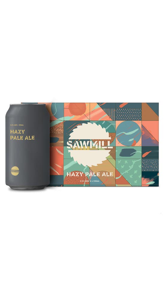 Sawmill Hazy Pale Ale 6 pack 330ml cans