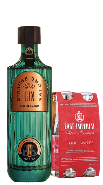  Strange Nature Gin+ East Imperial Red Tonic 4 Pack