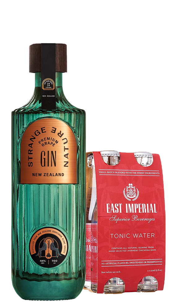Strange Nature Gin+ East Imperial Red Tonic 4 Pack