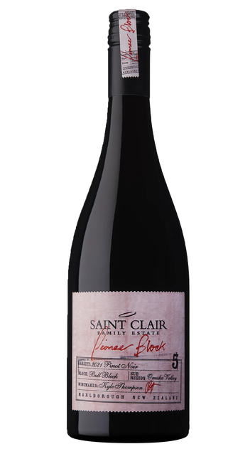 2021 Saint Clair Pioneer Block 5 Bull Block Pinot Noir