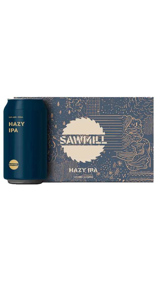 Sawmill Hazy IPA 6 Pack Can