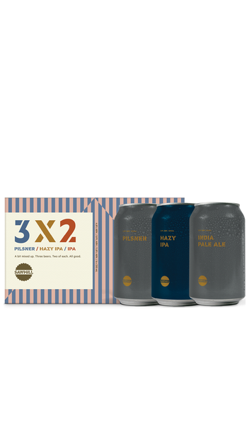  Sawmill 3x2 Mixed 6 Pack Cans