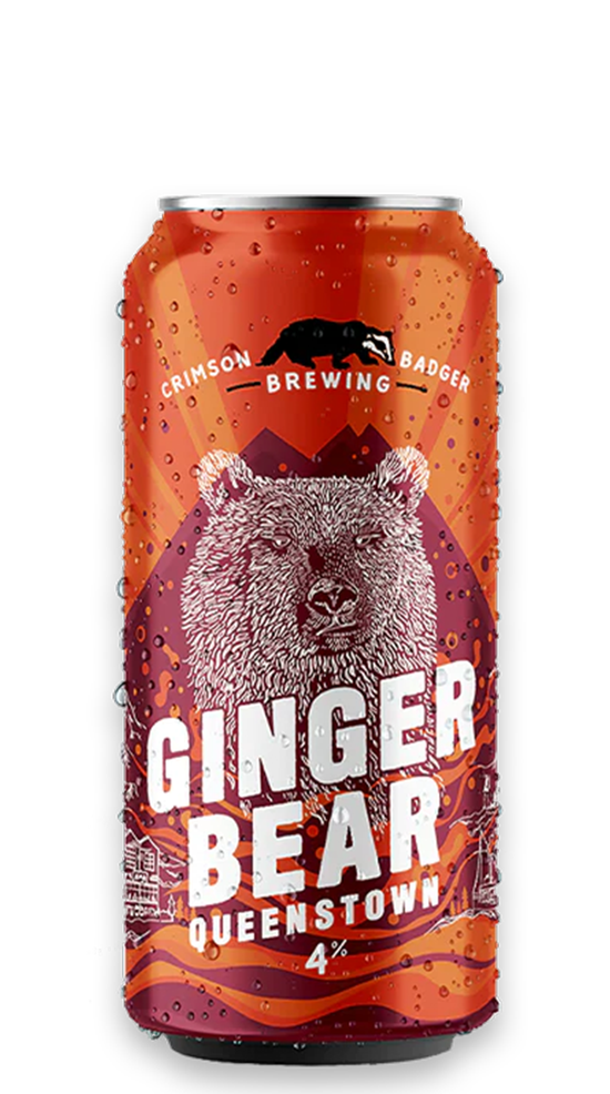 Crimson Badger Brewing Ginger Bear 440ml