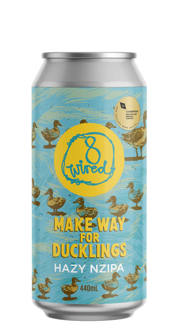  8 Wired Make Way for Ducklings Hazy IPA 7% 440ml Can