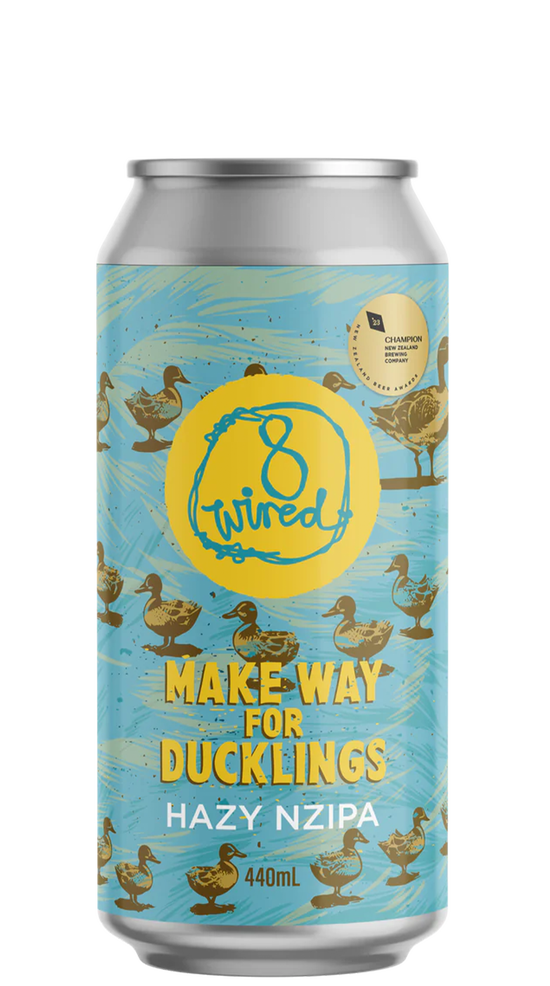 8 Wired Make Way for Ducklings Hazy IPA 7% 440ml Can