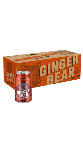  Crimson Badger Brewing Ginger Bear 10 pack