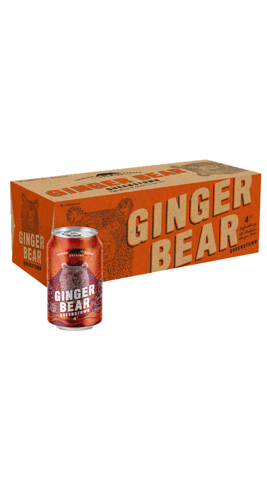 Crimson Badger Brewing Ginger Bear 10 pack