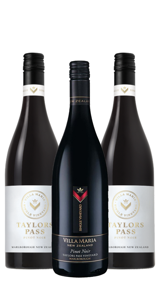 Villa Maria Single Vineyard Taylors Pinot Noir Triple Pack