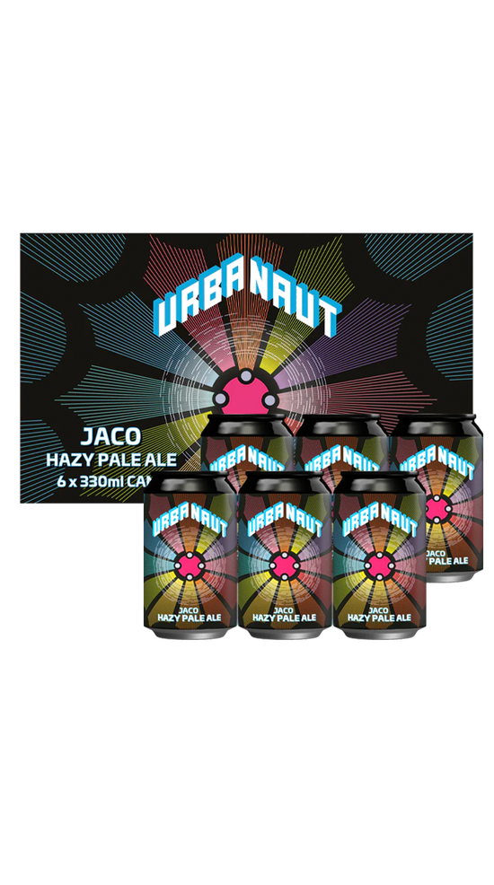 Urbanaut Jaco Low Alc Hazy Pale Ale 6 pack