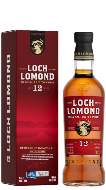  Loch Lomond 12 YO Single Malt Scotch Whisky
