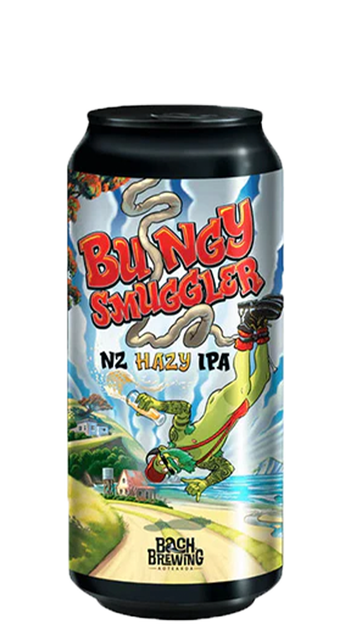  Bach Brewing Bungy Smuggler NZ Hazy IPA 440ml can