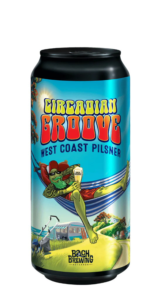 Bach Brewing Circadian Groove West Coast Pilsner 440ml can