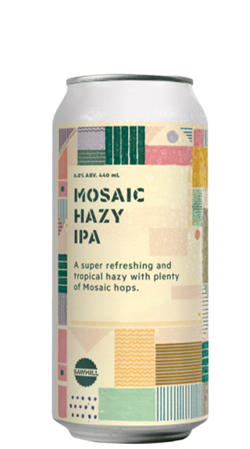  Sawmill Mosaic Hazy IPA 440ml can